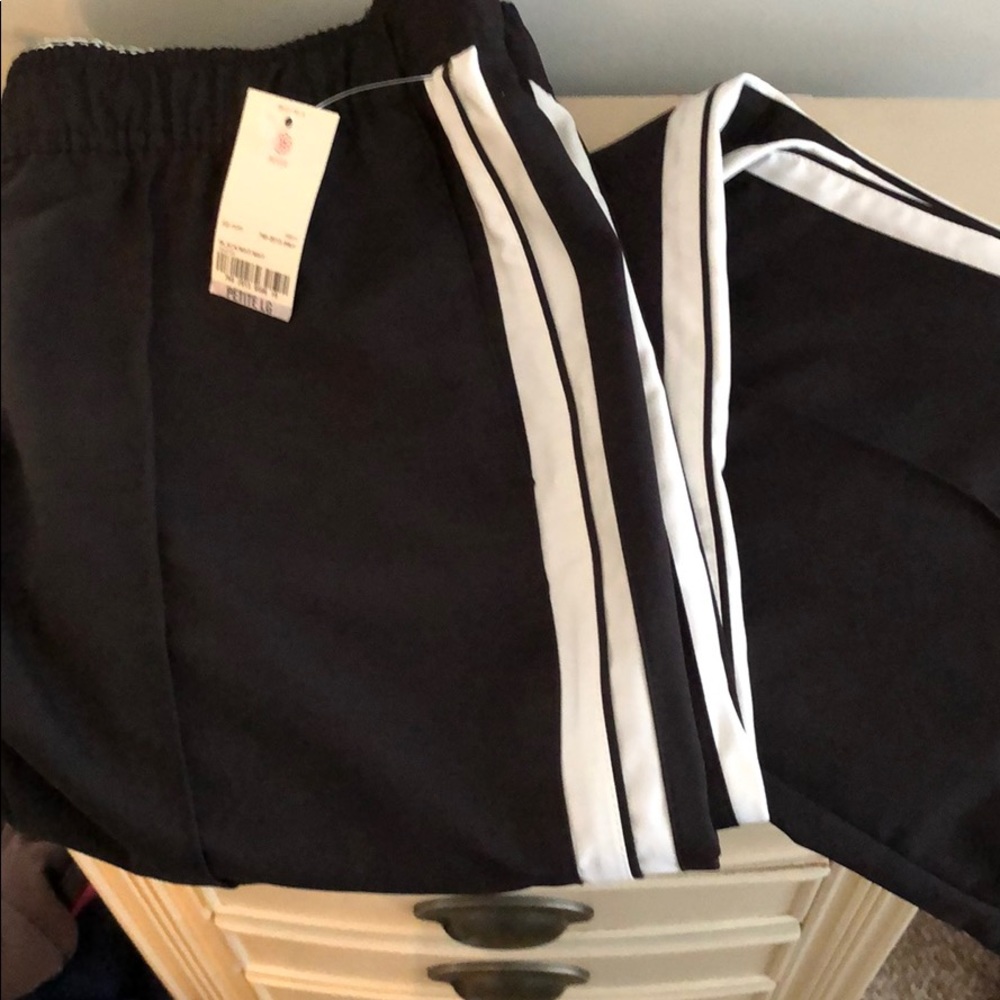 Drawstring athletic pants